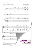 Psalm 84 (koor- en orgelpartij)