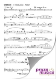 SAMSON Oratorio (flute 1)