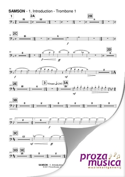 SAMSON Oratorio (trombone 1)