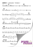 SAMSON Oratorio (trombone 1)