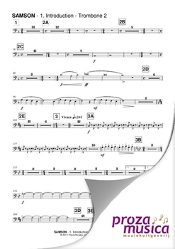 SAMSON Oratorio (trombone 2)