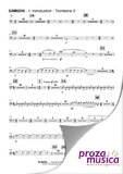 SAMSON Oratorio (trombone 2)