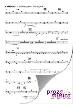SAMSON Oratorio (trombone 3)